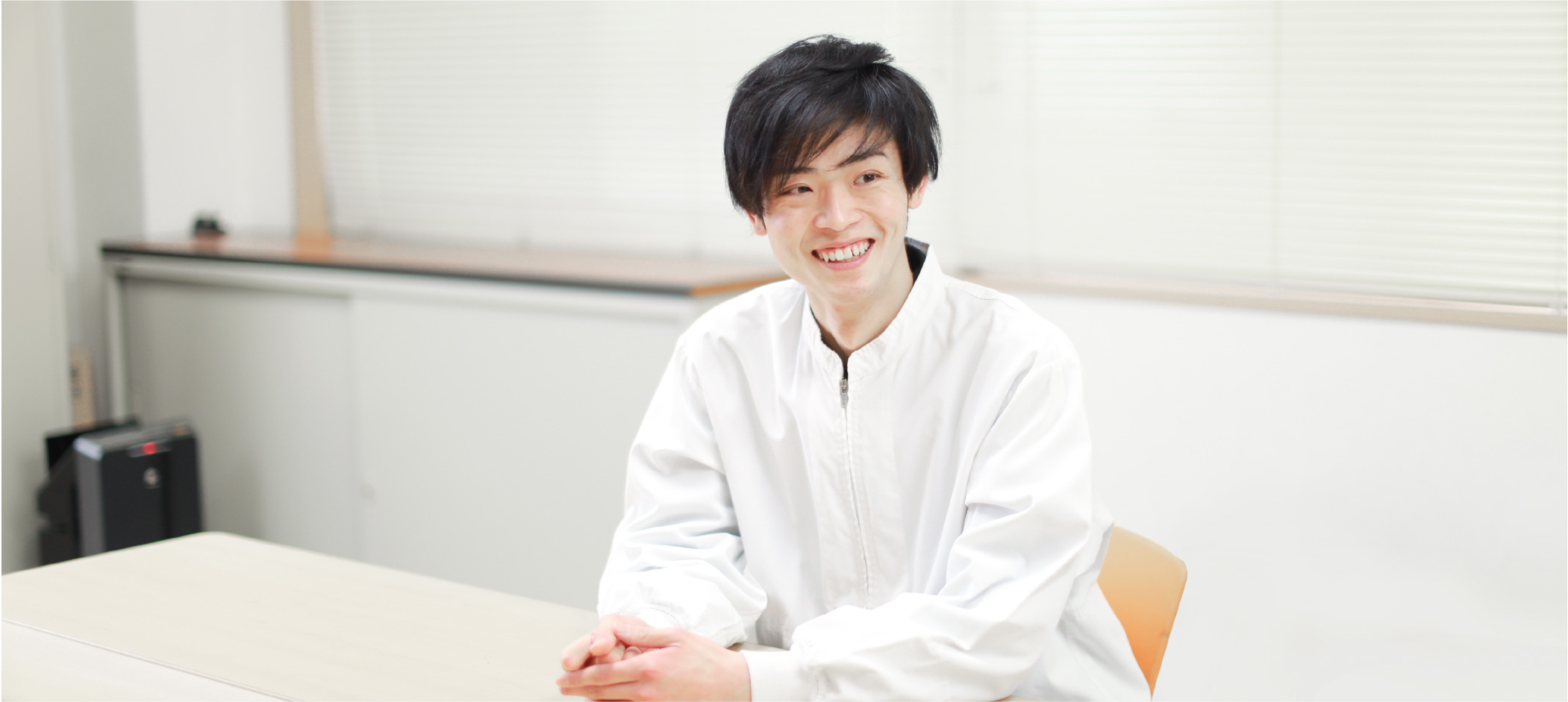 インタビュー風景