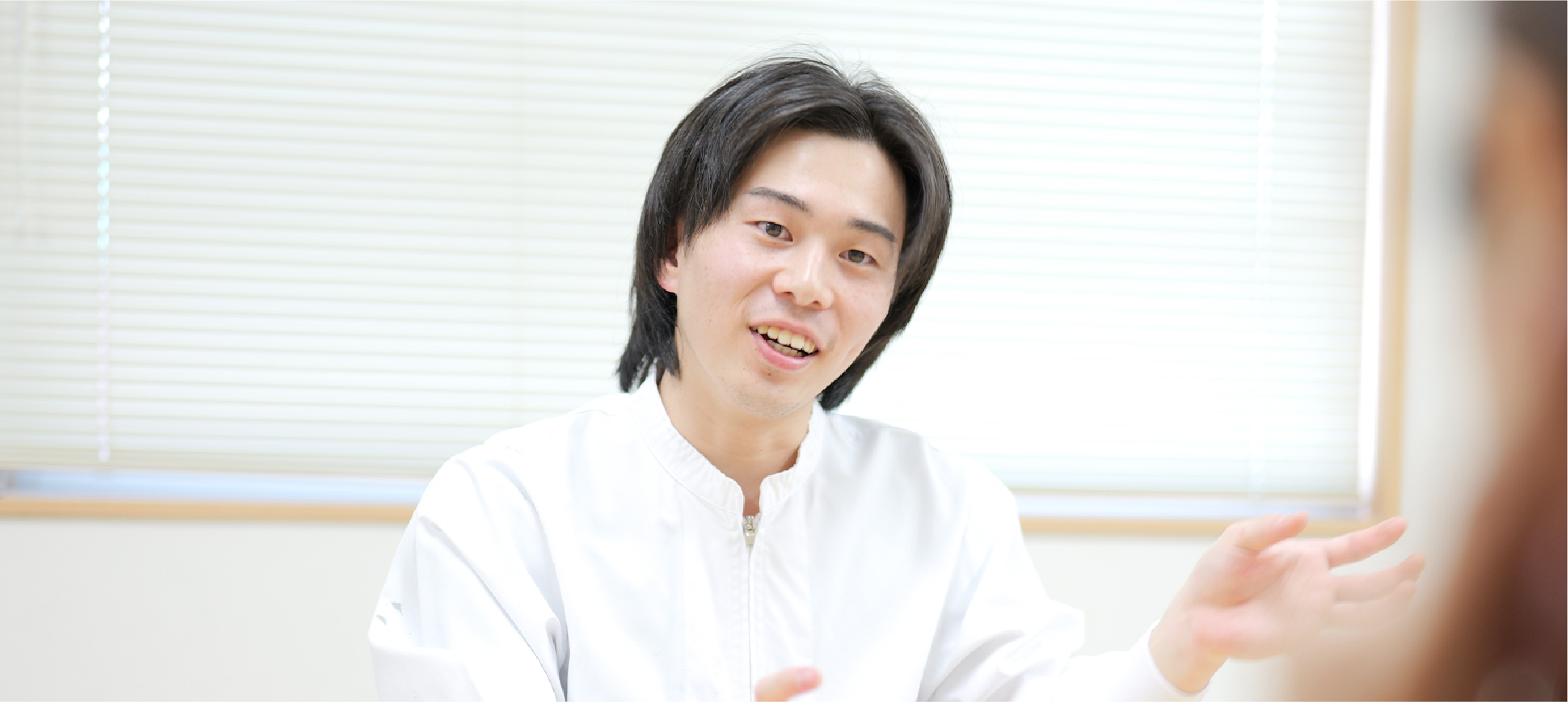 インタビュー風景